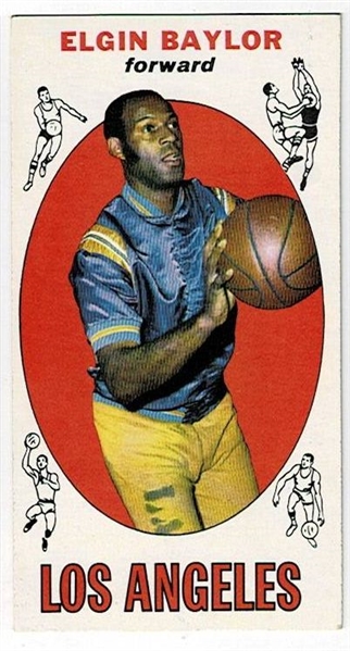 1969 Topps Basketball #35 Elgin Baylor - Los Angeles Lakers